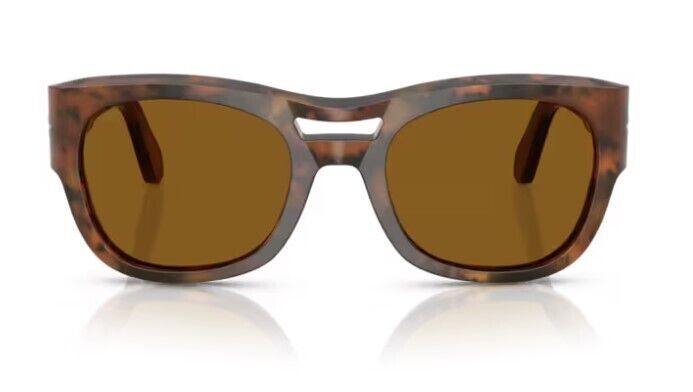 Persol 0PO0064S 108/33 Caffe/Brown Soft Square 54mm Men's Sunglasses