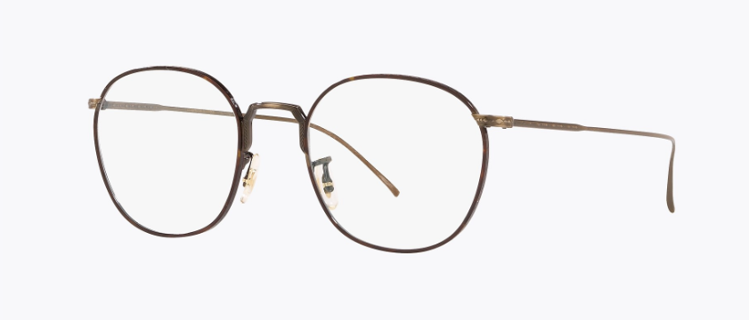 Oliver Peoples OV1251 5297 Antique Gold Tortoise Metal Men's Eyeglasses