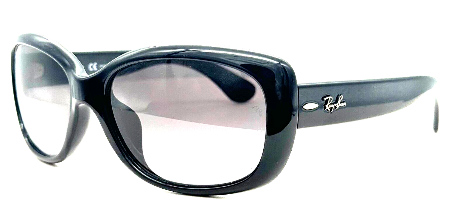 Ray Ban RB4101 601/T3 Black/Dark Grey Gradient Round Women's Sunglasses