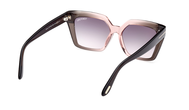 Tom Ford WINONA FT1030 20G Grey-Grey/Brown Gradient/Mirrored Women's Sunglasses