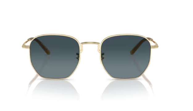 Oliver Peoples 0OV1331S Kierney Sun 5035S3 Gold/Blue Gradient Men's Sunglasses