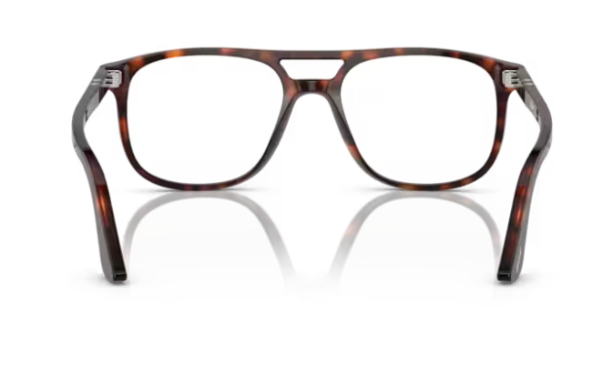 Persol 0PO3329V Greta 24 Havana Rectangular Men's 52mm Eyeglasses