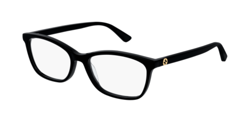 Gucci GG0613O 001 Black Cat Eye Women's Eyeglasses