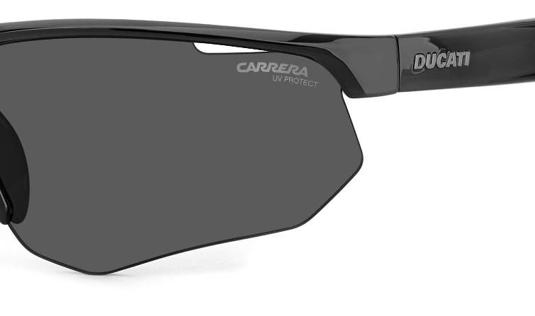 Carrera Ducati Carduc 044/S 807 Black/Grey Rectangle Men's Sunglasses