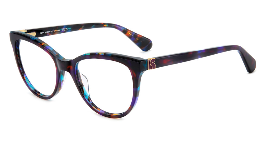 Kate Spade MANDEE 8XS Multi color Havana Round Women's Eyeglasses