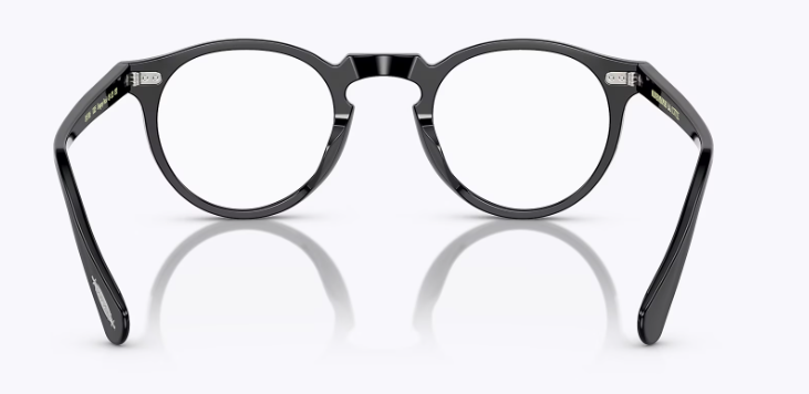 Oliver Peoples Gregory Peck OV5186A 1005 Black Round Men's Eyeglasses