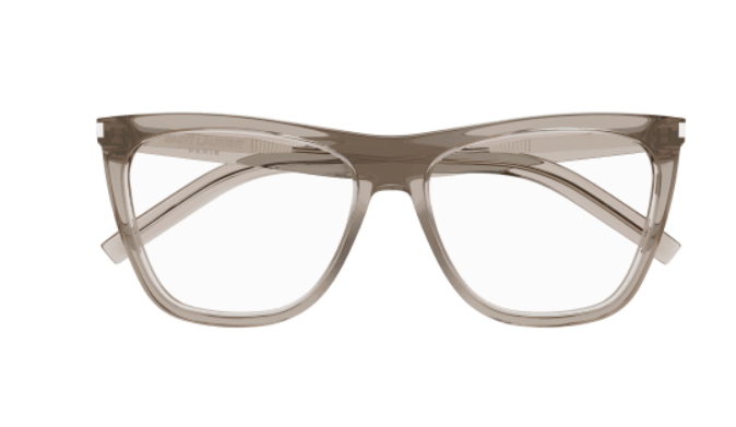 Saint Laurent SL 518 004 Brown Square Women's Eyeglasses