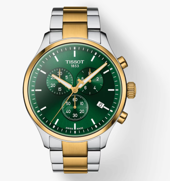 Tissot Chrono XL Classic T-Sport Green Swiss Quartz Men's Watch T1166172209100