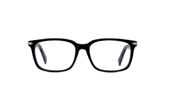 Christian Dior BlackSuito SI 1000 Black Square Men's Eyeglasses