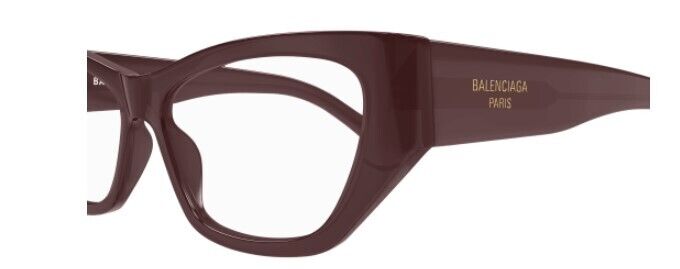 Balenciaga BB0372O 004 Violet Cat-Eye Women's Eyeglasses