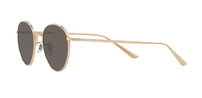 Oliver Peoples Brownstone2 OV1231ST 5252R5 Brushed Gold/Grey Men's Sunglasses