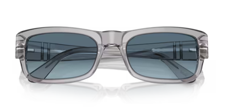 Persol 0PO3326S 309/Q8 Transparent grey/Azure Gradientblue 54mm Men's Sunglasses