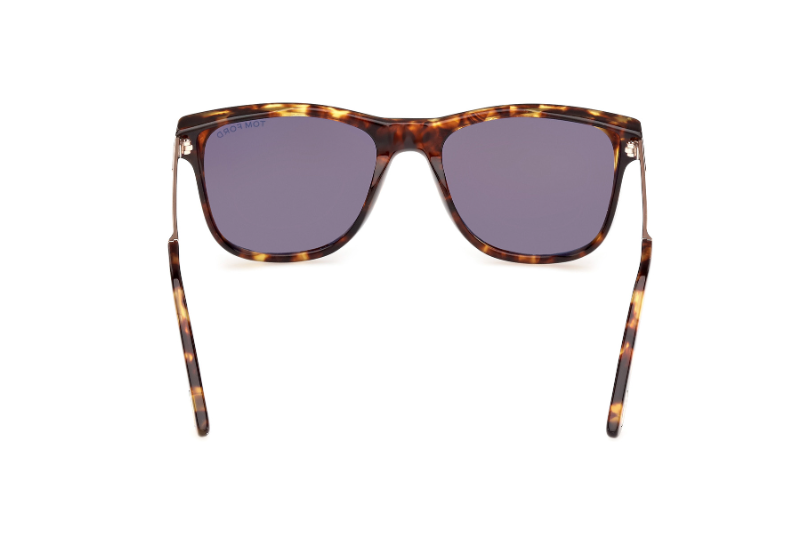 Tom Ford SINATRA FT1104 52E Dark Havana/Brown Square Men's Square Sunglasses