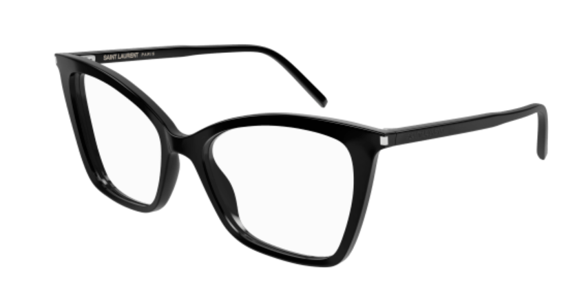 Saint Laurent SL 386 001 Black Cat-Eye Women's Eyeglasses