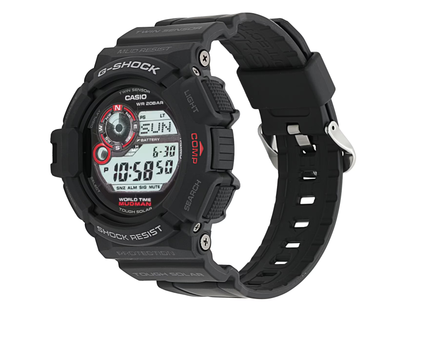 Casio G-Shock Master Of G-Land MudMan Black Men's Watch G9300-1