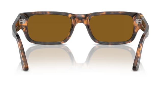 Persol 0PO3347S Adrien 121033 Brown havana/Brown Rectangle Men's Sunglasses