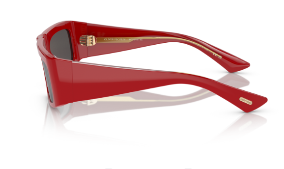 Oliver Peoples 0OV5549SU 1979c 178187 Red/Grey Rectangle Women's Sunglasses