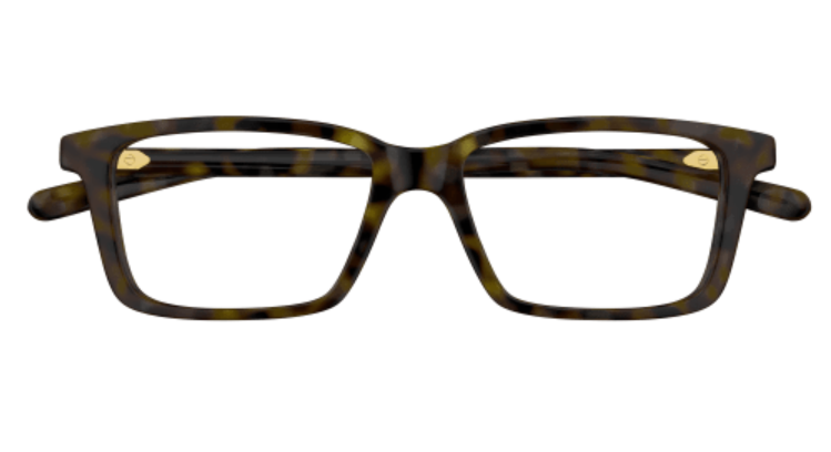 Gucci GG1672O 006 Havana Rectangle Men's Eyeglasses