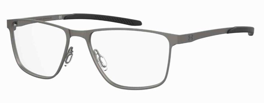 Under Armour  UA-5052/G 0R80-00 Matte Ruthenium Rectangular Men's Eyeglasses