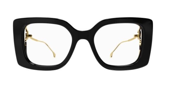 Gucci GG1567O 001 Black Oversize Square Women's Eyeglasses