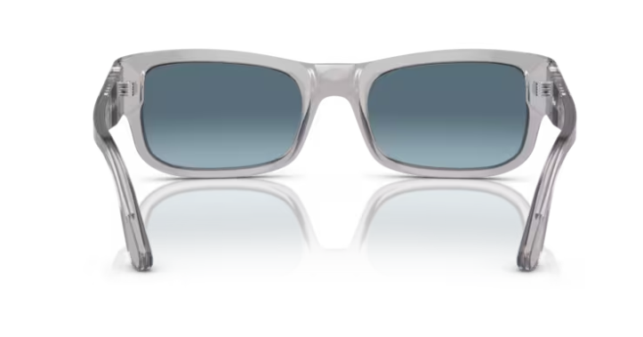 Persol 0PO3326S 309/Q8 Transparent grey/Azure Gradientblue 54mm Men's Sunglasses