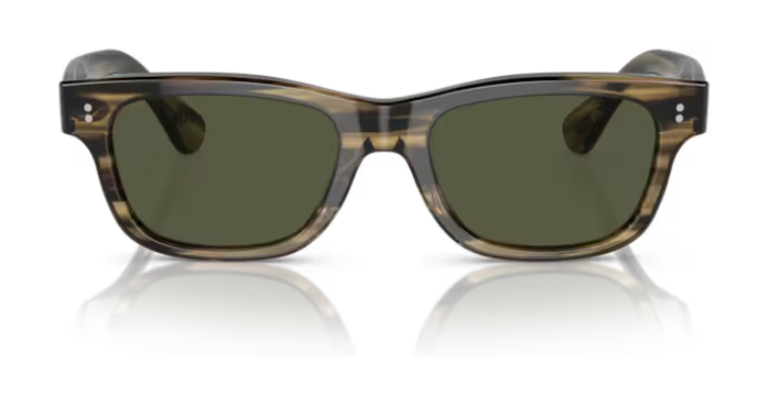 Oliver Peoples Rosson Sun 5540SU 171952 Olive Smoke/Green Men's Sunglasses