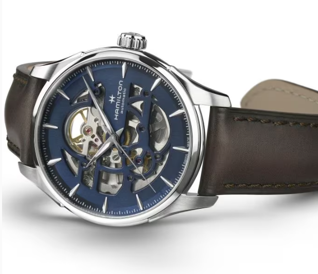 Hamilton Jazz Master Skeleton Auto Blue Dial Round Men's H42535541