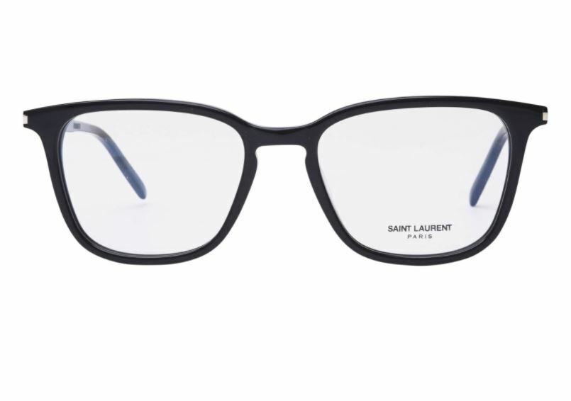 Saint Laurent SL 479 001 Black Square Men Eyeglasses