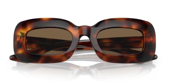 Oliver Peoples 0OV5548SU 1966c 100773 Dark Mahogany/Brown Women's Sunglasses