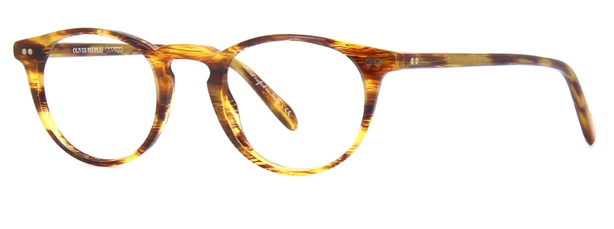 Oliver Peoples Riley R OV5004 1016 Mirage Tortoise Round Men's Eyeglasses