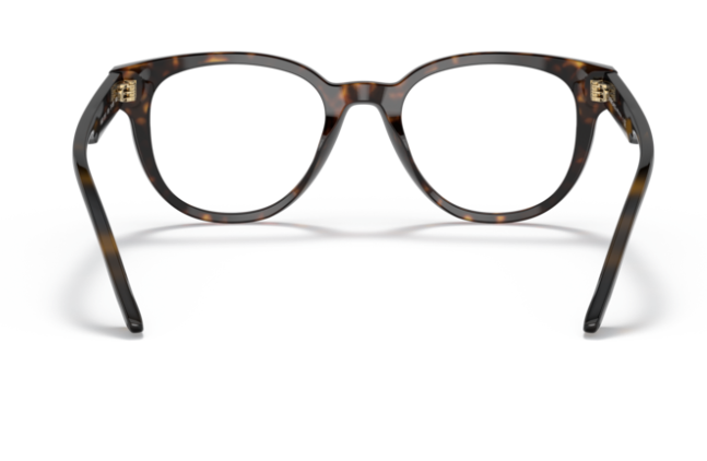 Versace 0VE3317 108 Havana Men's 49MM Round Eyeglasses