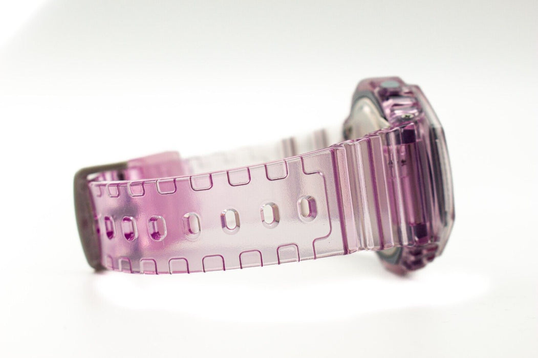 Casio G-Shock Analog-Digital Metallic Translucent Pink Watch GMAS2100SK-4A