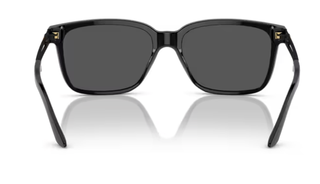 Versace 0VE4307 533287 Black/Dark Grey Square Men's Sunglasses