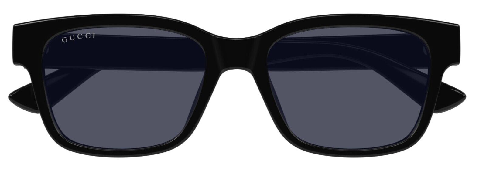 Gucci GG1716S 001 Black/Grey Men's Rectangle Sunglasses