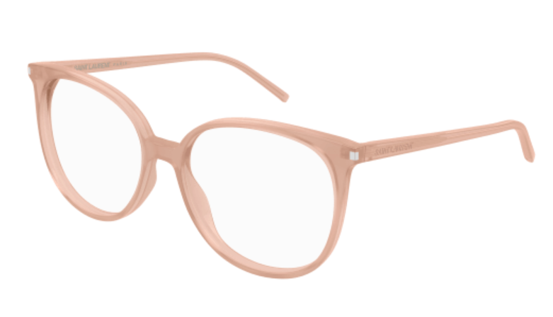 Saint Laurent SL 39 009 Orange Oval  Women's Eyeglasses