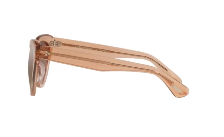 Oliver Peoples 0OV5355SU Roella 1471Q1 Pink/Gradient Brown Polorized Sunglasses