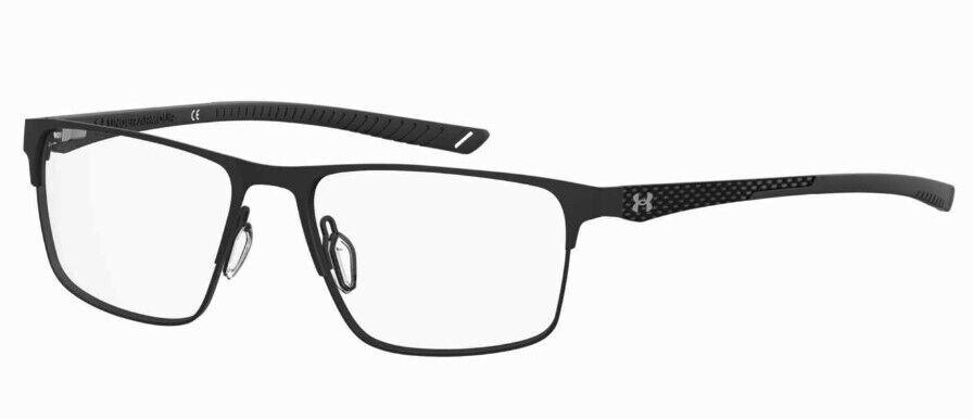 Under Armour  UA-5050/G 0003-00 Matte Black Rectangular Men's Eyeglasses