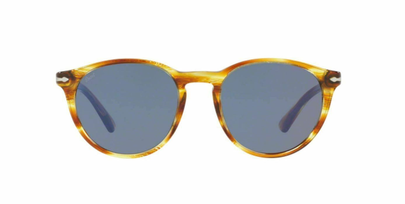 Persol 0PO3152S 904356 STRIPED BROWN YELLOW Sunglasses