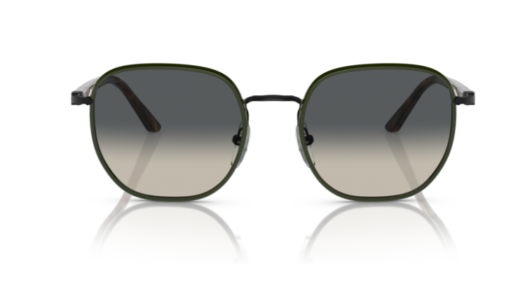 Persol 0PO1015SJ 112871 Black/Green/Grey Gradient 52mm Men's Sunglasses