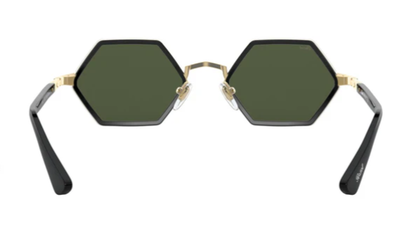 Persol OPO2472S 109731 Green/Black Hexagon Men's Sunglasses