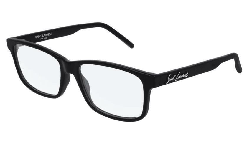 Saint Laurent SL 319 001 Black Rectangle Women's Eyeglasses