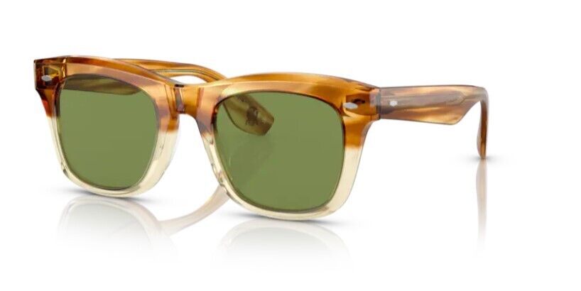 Oliver Peoples 0OV5497SU Mr. brunello 167452 Honey VSB/Green Unisex Sunglasses