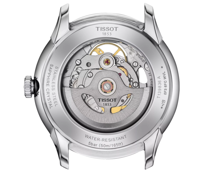 Tissot Chemin Des Tourelles Automatic Skeleton 39mm Men's Watch T1398361626100