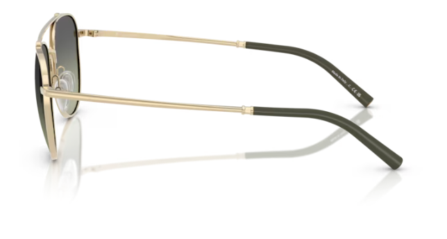 Oliver Peoples 0OV1346S R-10 52452A Brushed Gold Round Men's Sunglasses
