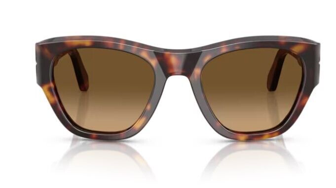 Persol 0PO0054S 24/M2 Havana/Brown Gradient Square Shaped Unisex Sunglasses