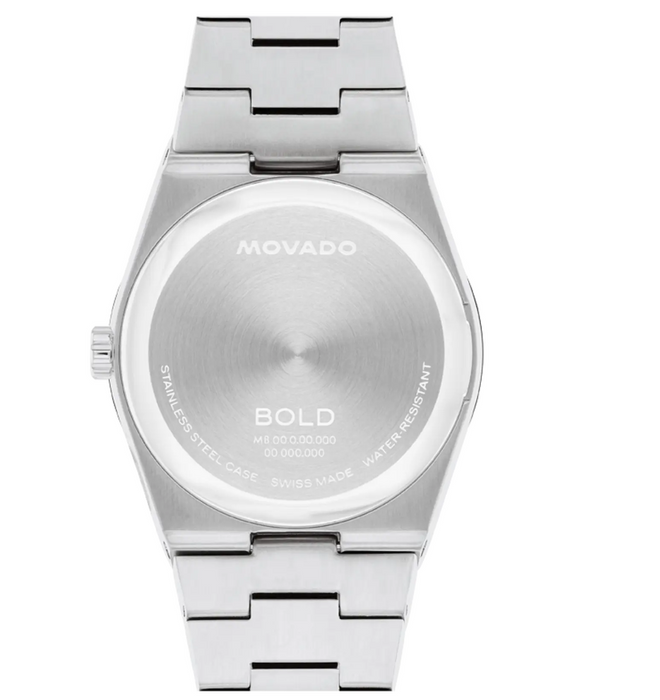 Movado Bold Quest Silver/Rose Gold Dial Women's Watch 3600946