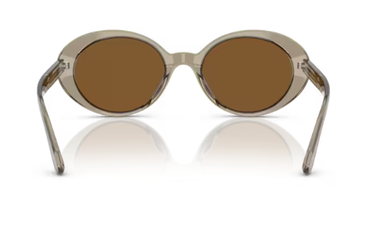 Oliver Peoples 0OV5565SU Lumar 1745G8 Sencha Cognac Oval Women's Sunglasses