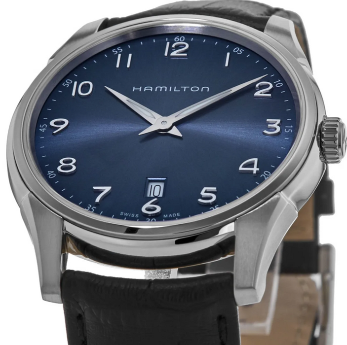 Hamilton Jazzmaster Thinline Quartz Blue Dial 42mm Men's Watch H38511743