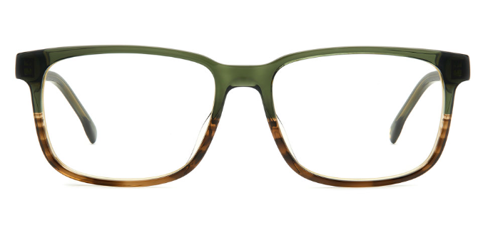 Carrera C FLEX 03/G KGW Green Havana Rectangular Men's Eyeglasses