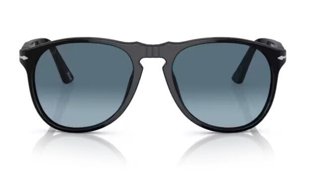 Persol 0PO9649S 95/Q8  Black/Azure gradient blue Oval Shaped Men's Sunglasses